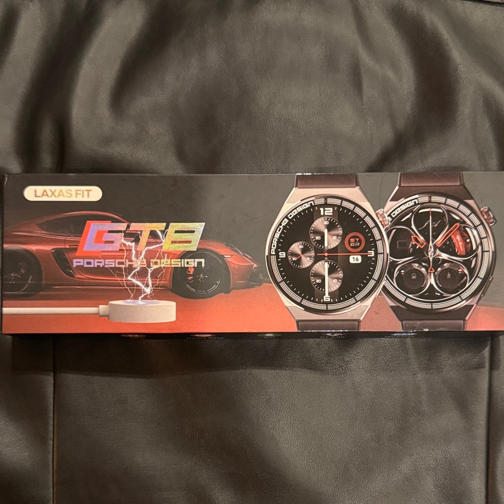 Laxas Fit GT8 Smartwatch with Porsche Design